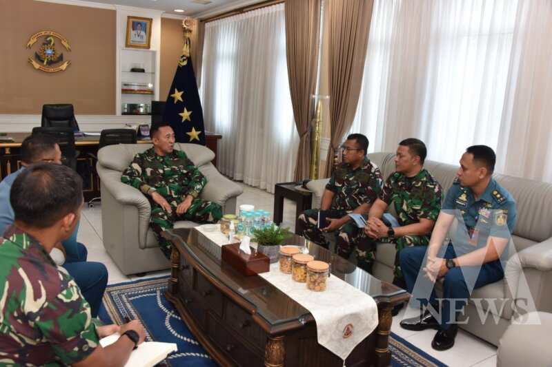 Dankodiklatal Letjen TNI Marinir Nur Alamsyah terima kunjungan Stakeholder