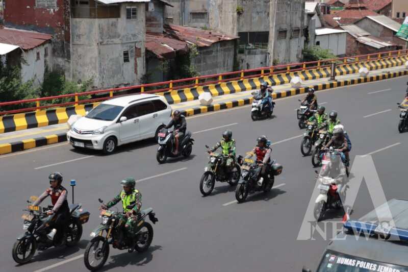 Polres Jember gelar patroli KRYD bersama Stakeholder