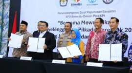 Kadiv Humas Polri Irjen Pol Shandi Nugroho hadiri penandatanganan SKB