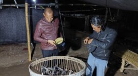 Polsek Bagor grebek tempat judi dadu dan sabung ayam