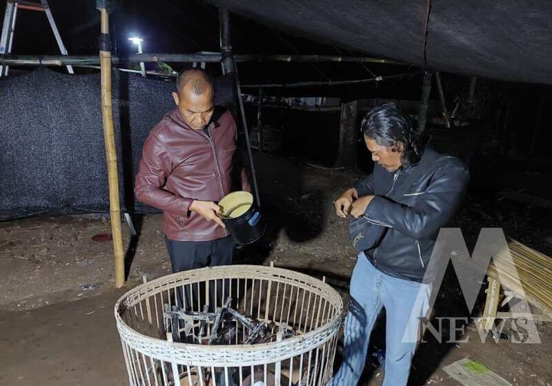 Polsek Bagor grebek tempat judi dadu dan sabung ayam