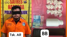 Polisi tangkap tersangka beserta barang buktinya