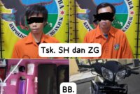 Polisi tangkap 2 tersangka beserta barang buktinya