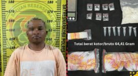 Polisi tangkap tersangka beserta barang buktinya