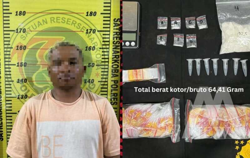 Polisi tangkap tersangka beserta barang buktinya