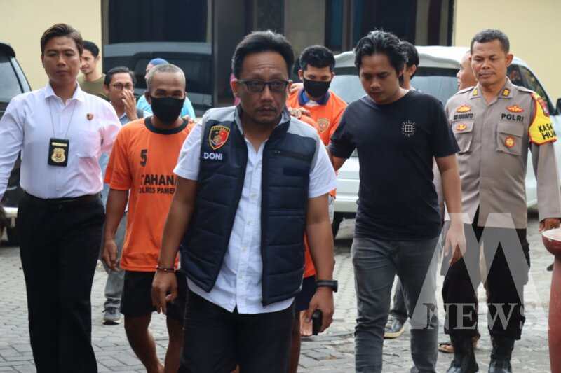 Polisi tangkap tersangka Curanmor beserta barang buktinya