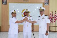 Danpusdikbanmin Kodikdukum Kolonel Laut (S) Wahyu Budi Nugroho bersama Dansepa Pusdikbanmin Kodiklatal