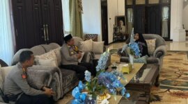 Kapolres Probolinggo AKBP Wisnu Wardana silaturahmi ke ponpes Salafiyah Raudlatul Jannah