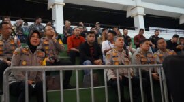 Polisi lakukan pengamanan Debat Publik Cabup dan Cawabup Ponorogo