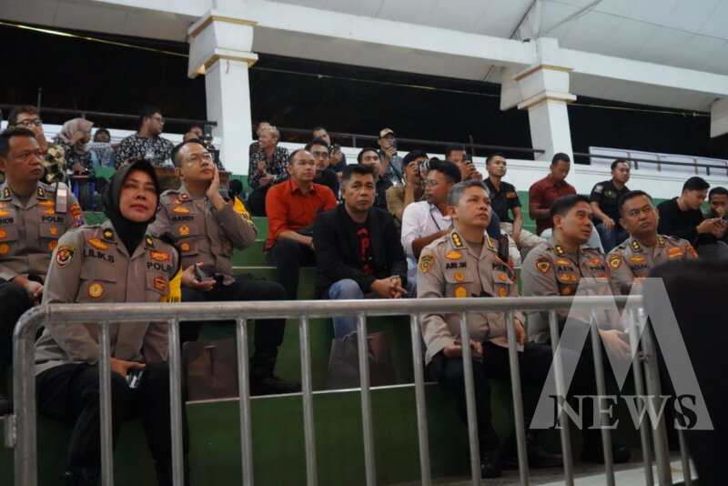 Polisi lakukan pengamanan Debat Publik Cabup dan Cawabup Ponorogo