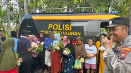 Polresta Banyuwangi peduli warga gelar Baksos Mobil Sayur tiap hari Jum'at