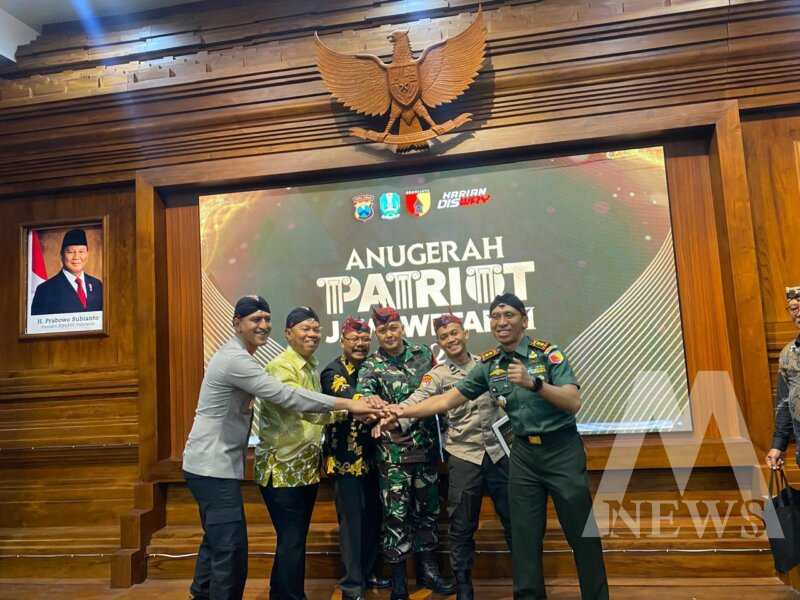 Polres Magetan Raih Anugerah Patriot Jawi Wetan II