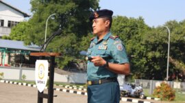 Komandan Satuan Pendidikan (Satdik) - 2 Kodiklatal Kolonel Laut (P) Teddy Barata