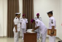 Dansatdik – 4 Kodiklatal Kolonel Marinir Hendy Dwibayu A Sertijab Wadan Satdik – 4