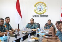 Dansatdik-2 Kodiklatal Kolonel Laut (P) Teddy Barata