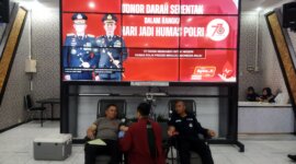 Polres Bojonegoro gelar donor darah