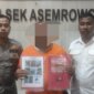 Polsek Asemrowo tangkap tersangka beserta barang buktinya