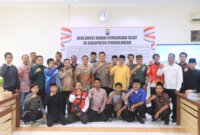 Perguruan Silat Gelar Ikrar Kesepakatan dan Komitmen Damai di Polres Probolinggo