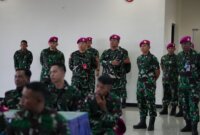 Dankodiklatal Letjen TNI Marinir Nur Alamsyah lepas Delegasi TNI Latgabma Keris Woomera