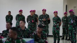 Dankodiklatal Letjen TNI Marinir Nur Alamsyah lepas Delegasi TNI Latgabma Keris Woomera