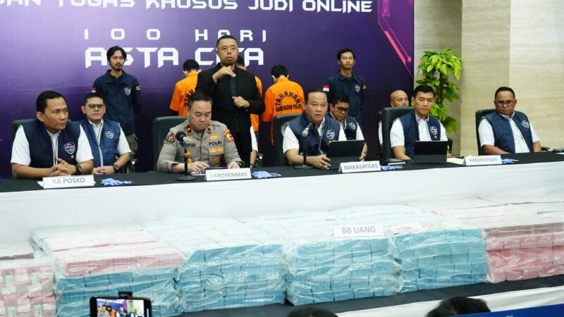 Satgas Judi Online Mabes Polri