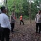 Kapolres Nganjuk AKBP Siswantoro tinjau lahan untuk tanam Jagung