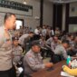 Polres Kediri Kota Rikkes untuk pengamanan TPS Pilkada 2024