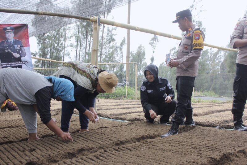Polres Probolinggo Luncurkan Program Pekarangan Bergizi