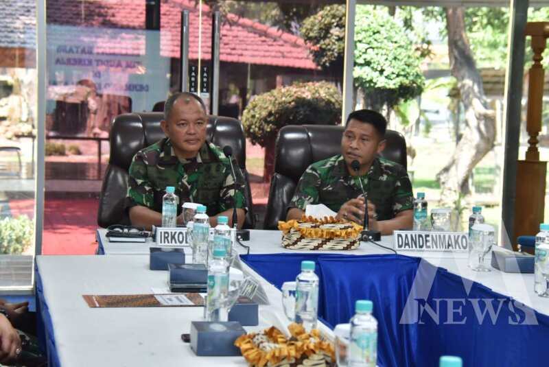 Irkodiklatal Brigjen TNI Marinir Ahmad Fajar pimpin audit kinerja Denmako Kodiklatal
