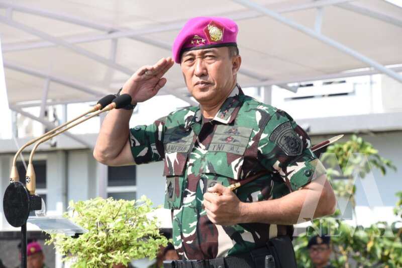Dankodiklatal Letjen TNI Marinir Nur Alamsyah