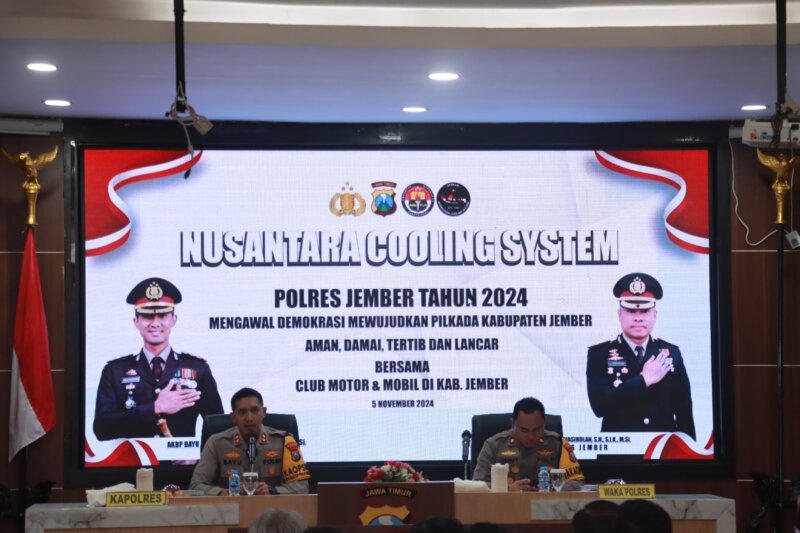 Polres Jember gelar silaturahmi bersama komunitas motor dan mobil