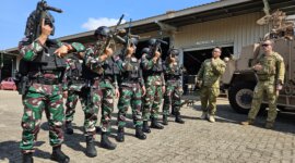Marinir TNI AL Latgabma Keris Woomera