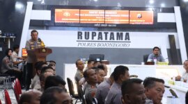 Polres Bojonegoro gelar rakor pengamanan sepakbola
