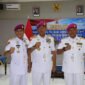 Dankodiklatal Letjen TNI Marinir Nur Alamsyah saat pimpin sertijab Irkodiklatal