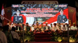 Kapolres Probolinggo Kota AKBP Oki Ahadian P Gelar Khataman