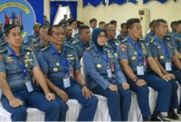 Staf Gadik Kodiklatal Kolonel Marinir Suharyono ikuti Bektram TNI AL