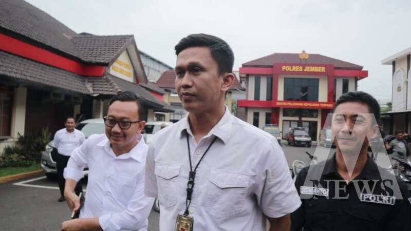 Kasatreskrim Polres Jember AKP Abid Uwais Al-Qarni