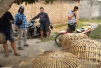 Polres Nganjuk grebek tempat judi sabung ayam