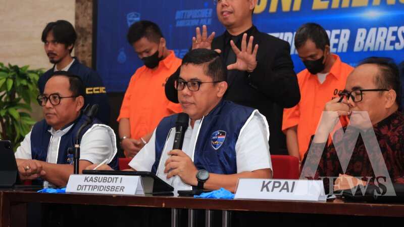 Kasubdit I Dittipidsiber Bareskrim Polri, Komisioner KPAI, Kementerian PPPA dan Kepala UPT Pusat PPA DKI Jakarta
