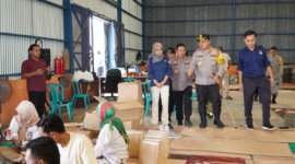 Kapolres Pacitan AKBP Agung Nugroho cek kesiapan logistik Pilkada 2024
