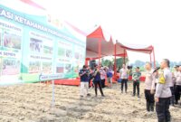 Polres Kediri Kota Tanam Jagung