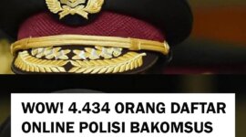 Pendaftar Bakomsus 4.434 orang hingga hari ke-3
