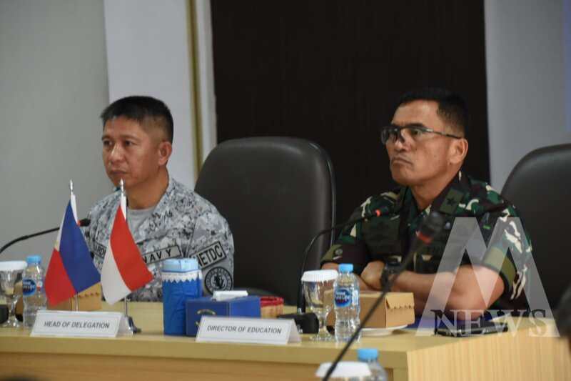 Delegasi AFPSM kunjungan ke Kodiklatal dan tukar pengalaman