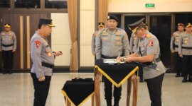 Kapolri Jenderal Listyo Sigit Prabowo lantik PJU Mabes Polri