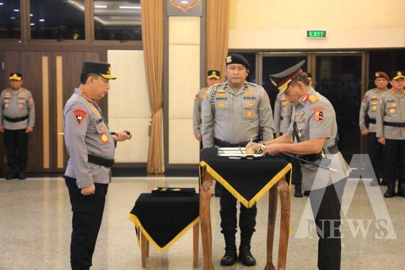 Kapolri Jenderal Listyo Sigit Prabowo lantik PJU Mabes Polri