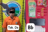 Polisi tangkap pengedar Narkoba beserta barang buktinya