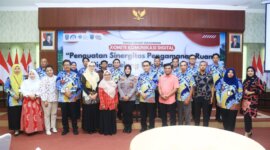 Kasi Humas Polres Probolinggo Iptu Merdhania Pravita Shanty hadiri acara ruang digital