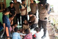 Tim Trauma Healing cek korban bencana Erupsi Gunung Lewotobi