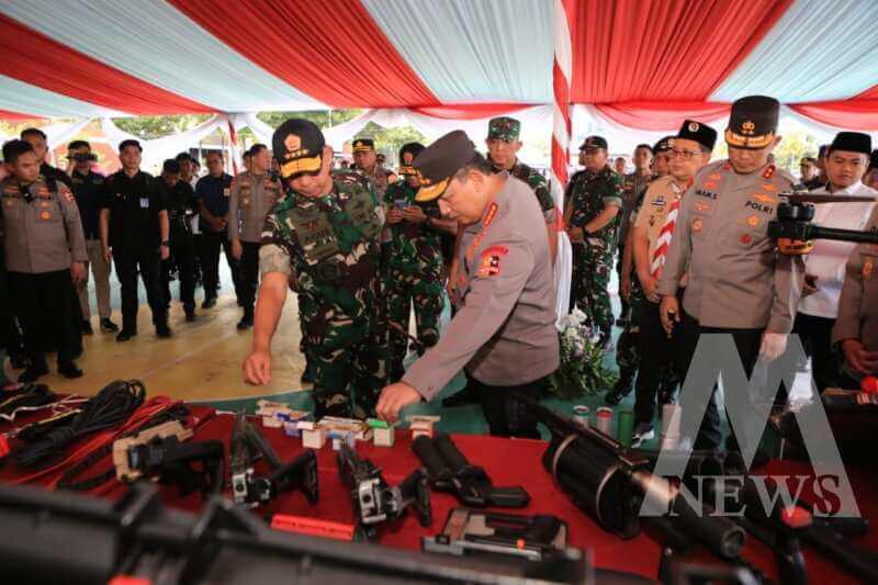 Kapolri Jenderal Listyo Sigit Prabowo dan Panglima TNI Agus Subiyanto cek persiapan pengamanan Pilkada