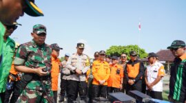 Kapolres Ponorogo AKBP Anton Prasetyo saat Apel Gelar Pasukan